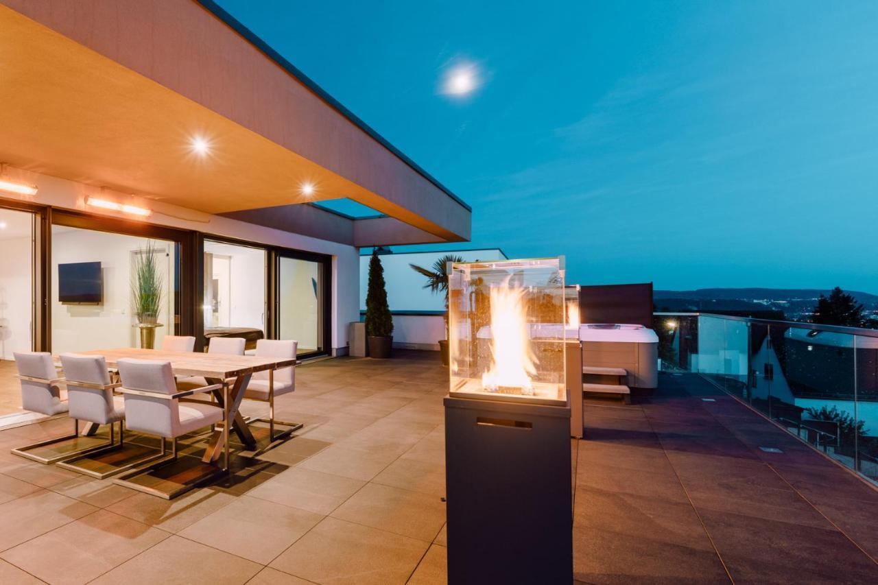 Apartament Traumblick Trifft Luxus! Weitersburg Zewnętrze zdjęcie