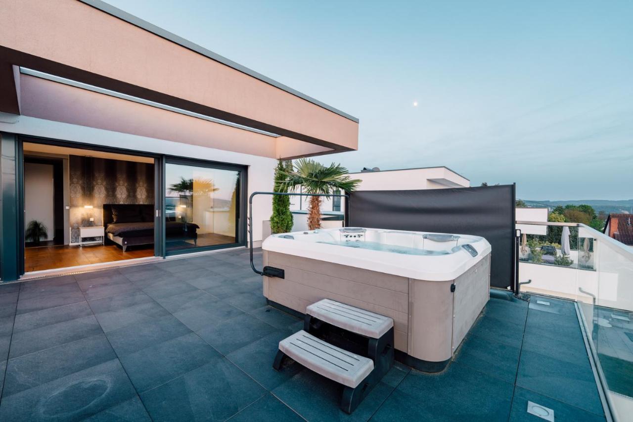 Apartament Traumblick Trifft Luxus! Weitersburg Zewnętrze zdjęcie