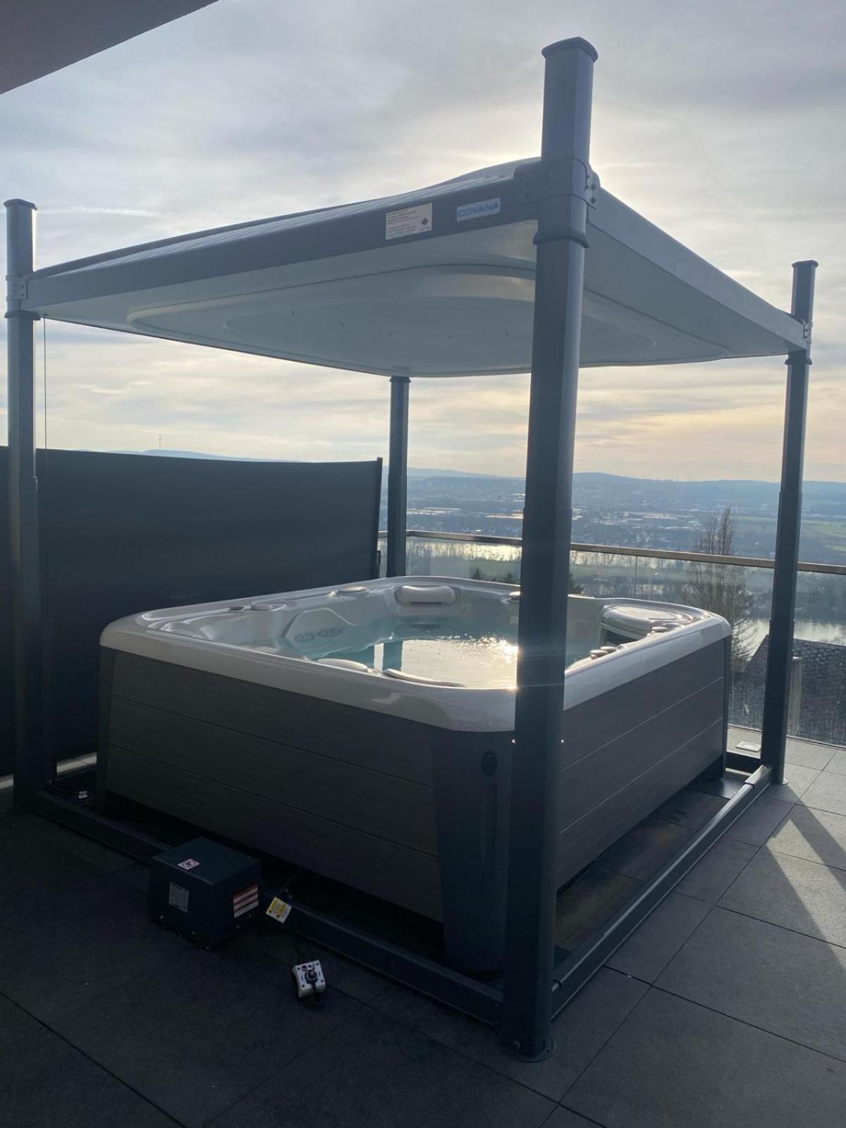 Apartament Traumblick Trifft Luxus! Weitersburg Zewnętrze zdjęcie
